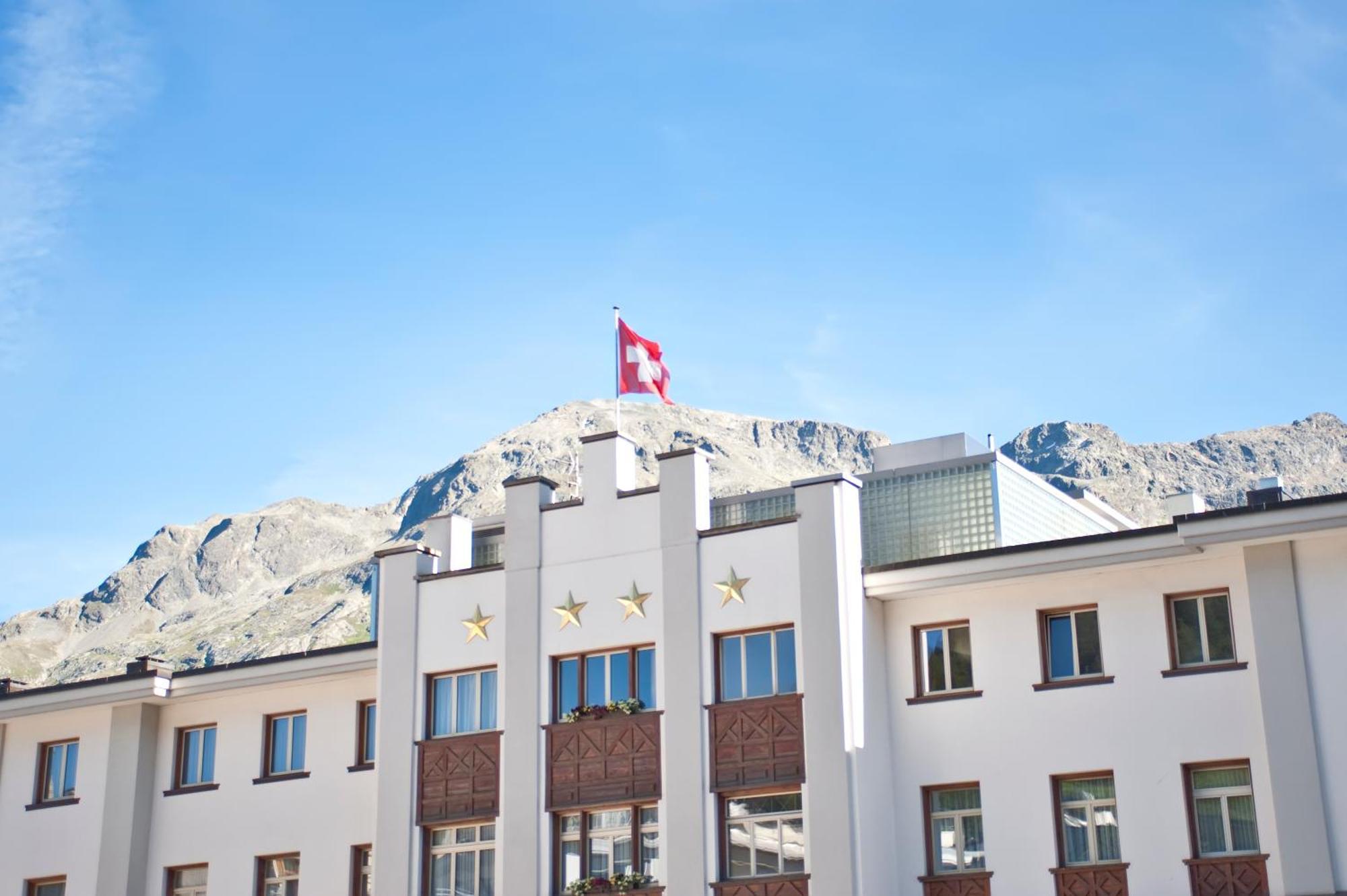 Hotel Schweizerhof Sankt Moritz Eksteriør bilde
